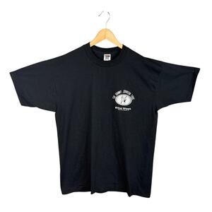 Vintage Single Stitch Fruit of the Loom Logo Tee Danny Johnson Tribe XL 94-02